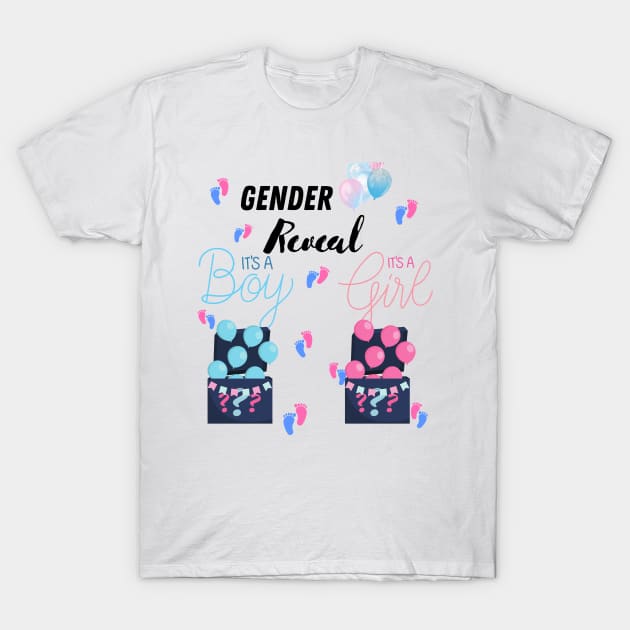 Gender Reveal T-Shirt by AlGenius